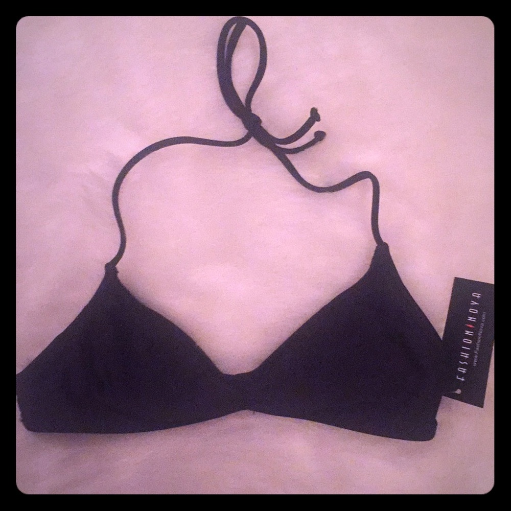 Fashion Nova Black Bikini top